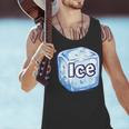 Ice Halloween Pun Costume Easy Lazy Team Group Teacher Men Tank Top, gift for family, gift for coworker