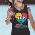 IEP I Encourage Progress Special Education School Teacher Men Tank Top, gift for family, gift for coworker