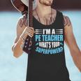 I'm A PE Teacher What's Your Superpower Physical Education Men Tank Top, Pe Teacher Tank Tops, gift for family, gift for coworker