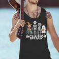 Inclusion Isn't Scary SLP Halloween Costume Sped Teacher Men Tank Top, gift for family, gift for coworker Inclusion Isn't Scary SLP Halloween Costume Sped Teacher Men Tank Top, gift for family, gift for coworker