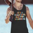 It's Beautiful Day For Learning Retro Teacher Women Men Men Tank Top, gift for family, gift for coworker