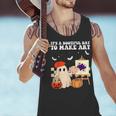 It's A Bootiful Day To Make Art Groovy Art Teacher Halloween Men Tank Top, Groovy Teacher Tank Tops, gift for family, gift for coworker