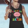 Kiss Your Brain Calm Mindset Teacher Kids Boys Girls Women Men Tank Top, gift for family, gift for coworker Kiss Your Brain Calm Mindset Teacher Kids Boys Girls Women Men Tank Top, gift for family, gift for coworker