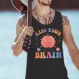 Kiss Your Brain Sped Teacher Appreciation Back To School Kid Men Tank Top, gift for family, gift for coworker Kiss Your Brain Sped Teacher Appreciation Back To School Kid Men Tank Top, gift for family, gift for coworker
