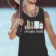 I Love School Supplies Teacher Shirt Men Tank Top, gift for family, gift for coworker