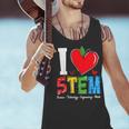 I Love STEM Student Teacher 1st Day Of School Back To School Men Tank Top, gift for family, gift for coworker I Love STEM Student Teacher 1st Day Of School Back To School Men Tank Top, gift for family, gift for coworker