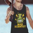 Mad Scientist Kids Youth Adult Science Teacher Chemistry Men Tank Top, Science Teacher Tank Tops, gift for family, gift for coworker