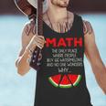 Math Watermelon Calculation Joke Teacher Student Men Tank Top, gift for family, gift for coworker