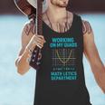 Mathletics Working On My Quads Algebra Math Teacher Men Tank Top, gift for family, gift for coworker