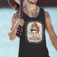 Messy Bun Spooky Teacher Bleached Halloween Teachers Men Tank Top, gift for family, gift for coworker Messy Bun Spooky Teacher Bleached Halloween Teachers Men Tank Top, gift for family, gift for coworker