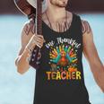 One Thankful Teacher Thanksgiving Turkey Cute Crayon Pencil Men Tank Top, gift for family, gift for coworker One Thankful Teacher Thanksgiving Turkey Cute Crayon Pencil Men Tank Top, gift for family, gift for coworker