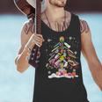 Paintbrush Christmas Tree Decor Xmas For Artist Art Teacher For Men Women Men Tank Top, gift for family, gift for coworker