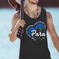 Para Heart Teacher Paraprofessional School Appreciation Men Tank Top, gift for family, gift for coworker Para Heart Teacher Paraprofessional School Appreciation Men Tank Top, gift for family, gift for coworker