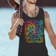PE Teacher Phys Ed Tie Dye Physical Education Appreciation Men Tank Top, Pe Teacher Tank Tops, gift for family, gift for coworker PE Teacher Phys Ed Tie Dye Physical Education Appreciation Men Tank Top, Pe Teacher Tank Tops, gift for family, gift for coworker