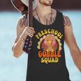 Preschool Gobble Squad Cute Turkey Thanksgiving Teacher Men Tank Top, gift for family, gift for coworker Preschool Gobble Squad Cute Turkey Thanksgiving Teacher Men Tank Top, gift for family, gift for coworker