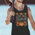 Que Pasa Calabaza Shirt Spanish Teacher Men Tank Top, gift for family, gift for coworker
