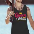 Queen Of The Classroom Teacher Men Tank Top, gift for family, gift for coworker