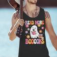 Read More Books Groovy Halloween Teacher Women Men Tank Top, Groovy Teacher Tank Tops, gift for family, gift for coworker Read More Books Groovy Halloween Teacher Women Men Tank Top, Groovy Teacher Tank Tops, gift for family, gift for coworker