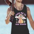 Take Me To Your Readers Alien Teacher Halloween Literacy Men Tank Top, gift for family, gift for coworker