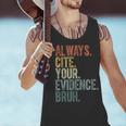 Retro ALways Cite Your Evidence Bruh ELA Teacher For Men Women Kids Men Tank Top, gift for family, gift for coworker Retro ALways Cite Your Evidence Bruh ELA Teacher For Men Women Kids Men Tank Top, gift for family, gift for coworker