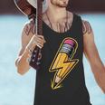 Retro Pencil Pencil Back To School Teacher Student Men Tank Top, gift for family, gift for coworker Retro Pencil Pencil Back To School Teacher Student Men Tank Top, gift for family, gift for coworker