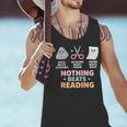 Rock Paper Scissors Teacher Librarian Nothing Beats Reading Men Tank Top, gift for family, gift for coworker Rock Paper Scissors Teacher Librarian Nothing Beats Reading Men Tank Top, gift for family, gift for coworker