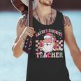Santa's Favorite Teacher Groovy Christmas Teacher Boys Girls Men Tank Top, Groovy Teacher Tank Tops, gift for family, gift for coworker Santa's Favorite Teacher Groovy Christmas Teacher Boys Girls Men Tank Top, Groovy Teacher Tank Tops, gift for family, gift for coworker