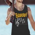 Scary Key Signature Boo Music Halloween Musician Teacher Men Women Men Tank Top, gift for family, gift for coworker