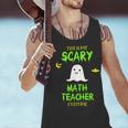 Scary Math Teacher Costume Halloween Lazy Easy Christmas Men Tank Top, gift for family, gift for coworker Scary Math Teacher Costume Halloween Lazy Easy Christmas Men Tank Top, gift for family, gift for coworker