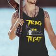 School Math Teacher Halloween 2022 Trig Or Treat Shirt Men Tank Top, gift for family, gift for coworker School Math Teacher Halloween 2022 Trig Or Treat Shirt Men Tank Top, gift for family, gift for coworker