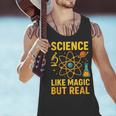 Science Like Magic But Real Nerdy Teacher Men Tank Top, Science Teacher Tank Tops, gift for family, gift for coworker