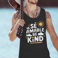 SÉ AMABLE Be Kind Bilingual Teacher Maestra Spanish Teacher Men Tank Top, gift for family, gift for coworker SÉ AMABLE Be Kind Bilingual Teacher Maestra Spanish Teacher Men Tank Top, gift for family, gift for coworker