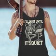 Skeleton Music Teacher I'Ll Wait Until It's Quiet Men Tank Top, gift for family, gift for coworker Skeleton Music Teacher I'Ll Wait Until It's Quiet Men Tank Top, gift for family, gift for coworker
