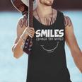 Smile Smiles Change The World Teacher T-Shirt Happy T-Shirt Men Tank Top, gift for family, gift for coworker
