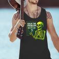 Solve The Problem Skeleton Teacher Halloween Math Six Seven Men Tank Top, gift for family, gift for coworker