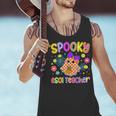 Spooky ESOL Teacher Halloween ESOL Teaching Coquette Men Tank Top, gift for family, gift for coworker Spooky ESOL Teacher Halloween ESOL Teaching Coquette Men Tank Top, gift for family, gift for coworker