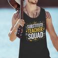 Substitute Teacher Squad Sub Teacher Substitute Teaching Men Tank Top, gift for family, gift for coworker