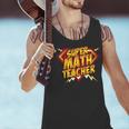 Super Math Teacher Educational Superhero Men Tank Top, Super Teacher Tank Tops, gift for family, gift for coworker Super Math Teacher Educational Superhero Men Tank Top, Super Teacher Tank Tops, gift for family, gift for coworker