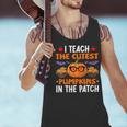 I Teach The Cutest Pumpkins In The Patch Halloween Teacher Men Tank Top, gift for family, gift for coworker I Teach The Cutest Pumpkins In The Patch Halloween Teacher Men Tank Top, gift for family, gift for coworker