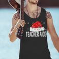 Teacher Aide Christmas Women Family Matching Group Xmas Men Tank Top, gift for family, gift for coworker