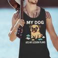 Teacher My Dog Ate My Lesson Plans School Staff Men Tank Top, gift for family, gift for coworker Teacher My Dog Ate My Lesson Plans School Staff Men Tank Top, gift for family, gift for coworker
