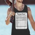 Teacher Nutrition Facts Teachers Nutritional Fact Men Tank Top, gift for family, gift for coworker Teacher Nutrition Facts Teachers Nutritional Fact Men Tank Top, gift for family, gift for coworker