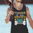 Teacher Off Duty Promoted To Stay At Home Dog Mom Teachers Men Tank Top, gift for family, gift for coworker
