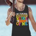 My Teacher Survived 100 Days Of Me 100th Day Of School Kids Men Tank Top, gift for family, gift for coworker