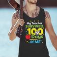 My Teacher Survived 100 Days Of Me Men Tank Top, gift for family, gift for coworker