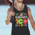My Teacher Survived 100 Days Of Me 100 Days Of School Men Tank Top, gift for family, gift for coworker