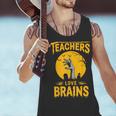 Teachers Love Brains Shirt Men Women Halloween Teacher Men Tank Top, gift for family, gift for coworker Teachers Love Brains Shirt Men Women Halloween Teacher Men Tank Top, gift for family, gift for coworker