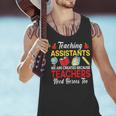Teaching Assistant Because Teachers Need Heroes Too Cute Men Tank Top, gift for family, gift for coworker