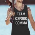 Team Oxford Comma English Majors And Teachers For Men Women Girls Kids Men Tank Top, English Teacher Tank Tops, gift for family, gift for coworker