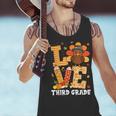 Thanksgiving Love Third Grade Teacher Turkey Autumn Fall Men Women Girls Kids Men Tank Top, gift for family, gift for coworker Thanksgiving Love Third Grade Teacher Turkey Autumn Fall Men Women Girls Kids Men Tank Top, gift for family, gift for coworker